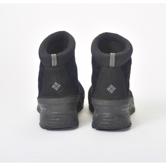 Columbia Techlite Black Suede Waterproof Boot w/ Omni Grip Sole Size 10 - Picture 5 of 6
